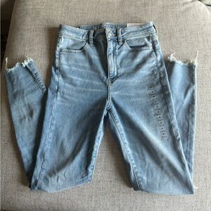 AE NE(X)T LEVEL STRETCH highest rise jegging crop jeans